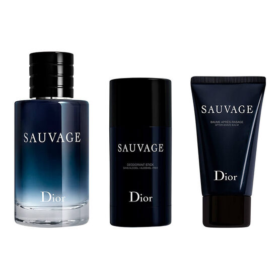 Kit Coffret Dior Sauvage Masculino Eau de Toilette